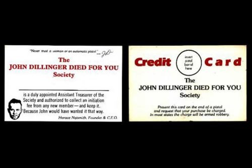John Dillinger Died For You