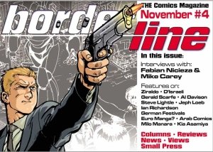 Borderline Comics Magazine issue 4 cover