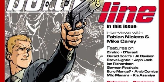 Borderline Comics Magazine issue 4 cover