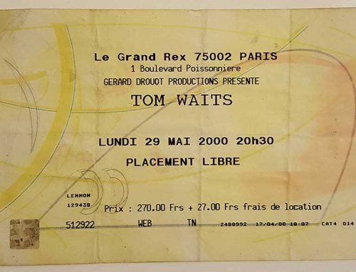 Gig of My Life: Tom Waits, Grand Rex Paris, 29th May 2000
